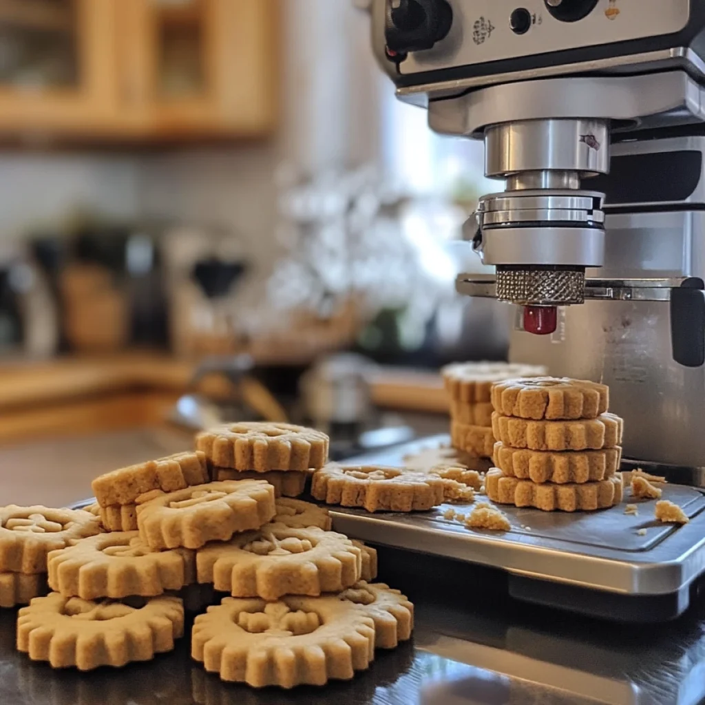 Simple Cookie Press Recipe with Monk Fruit