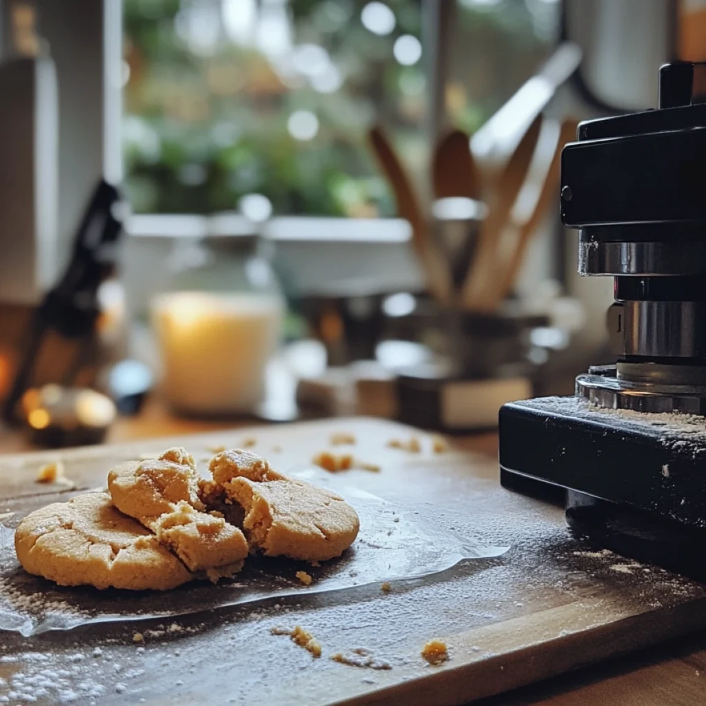 Keto Butter Cookie Press Recipe with Monkfruit